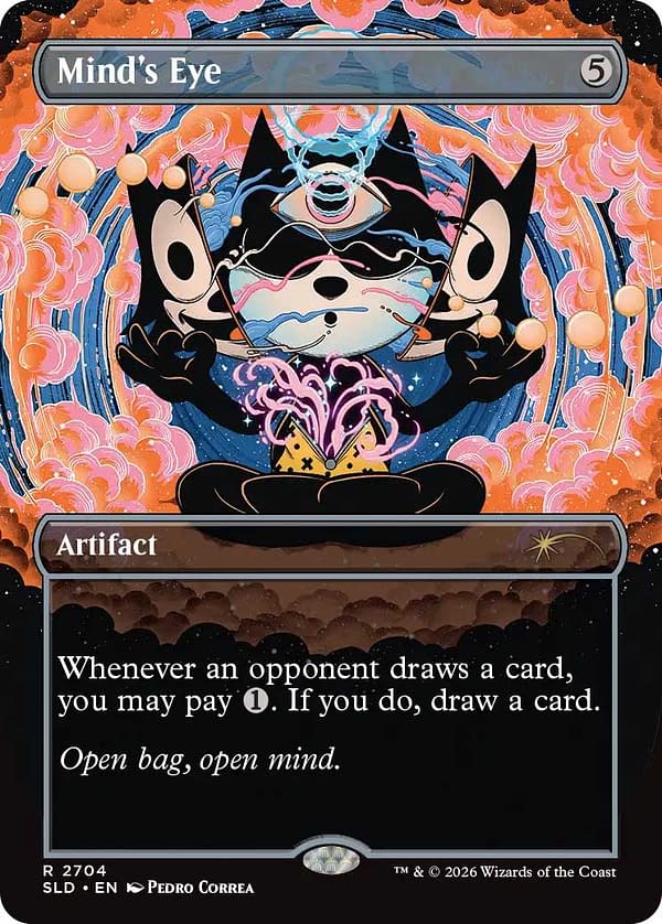 Magic the Gathering Secret Lair Felix The Cat