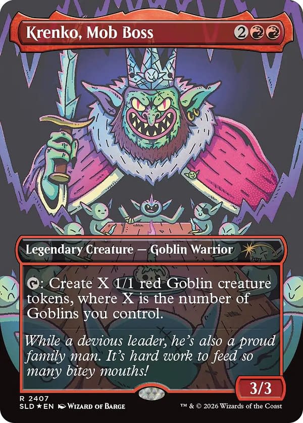 Magic; The Gathering Reveals Secret Lair Commander Deck: Goblin Storm