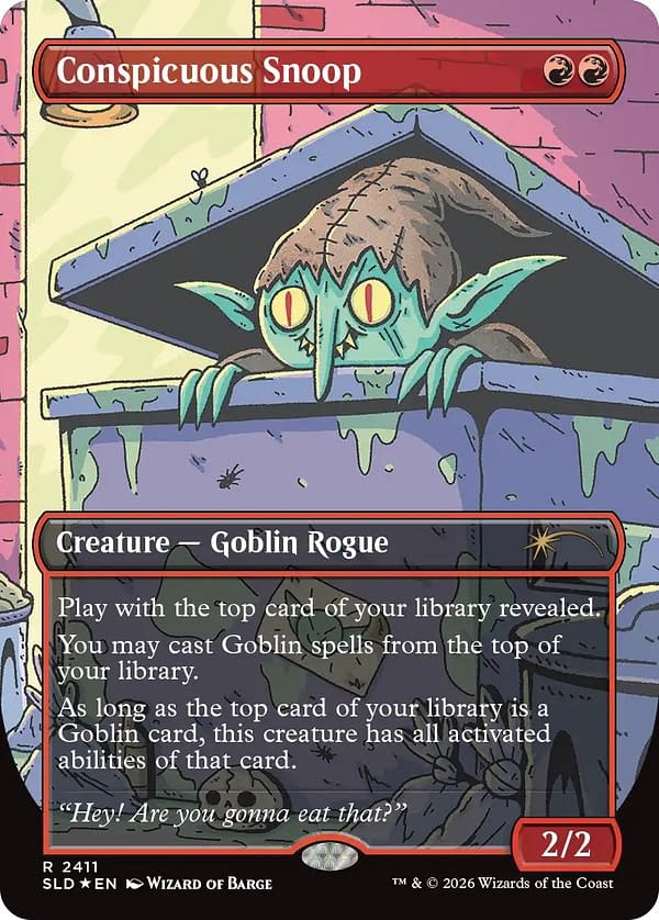 Magic; The Gathering Reveals Secret Lair Commander Deck: Goblin Storm