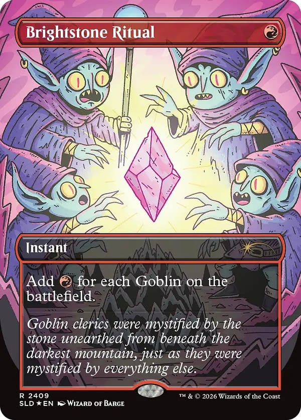 Magic; The Gathering Reveals Secret Lair Commander Deck: Goblin Storm