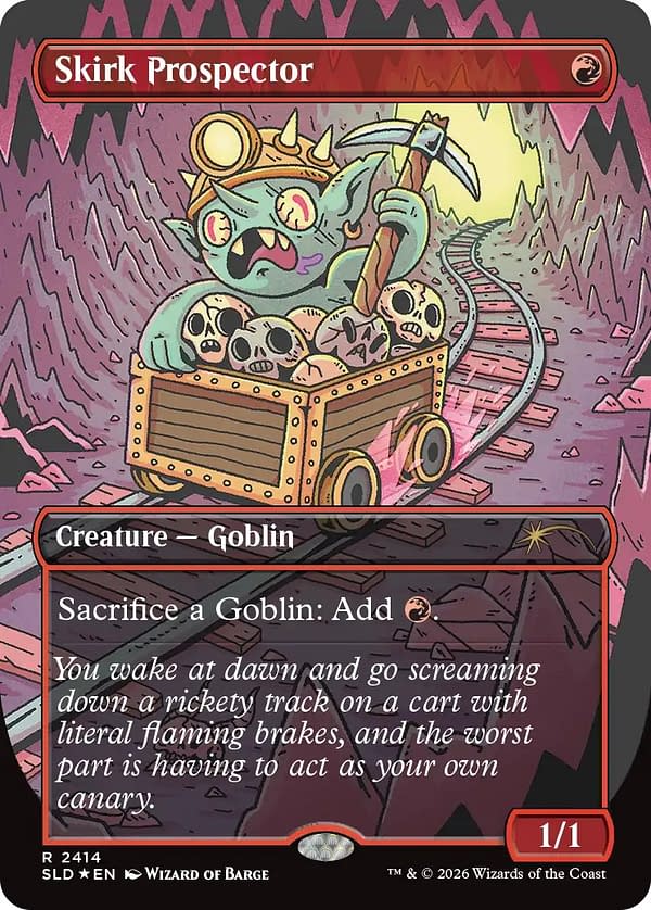 Magic; The Gathering Reveals Secret Lair Commander Deck: Goblin Storm
