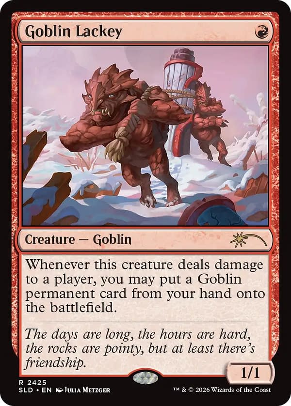 Magic; The Gathering Reveals Secret Lair Commander Deck: Goblin Storm