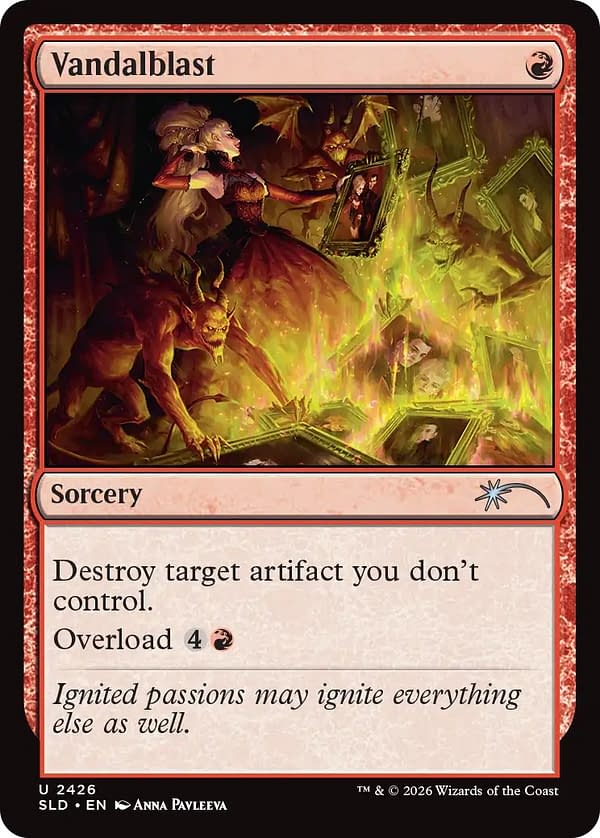 Magic; The Gathering Reveals Secret Lair Commander Deck: Goblin Storm