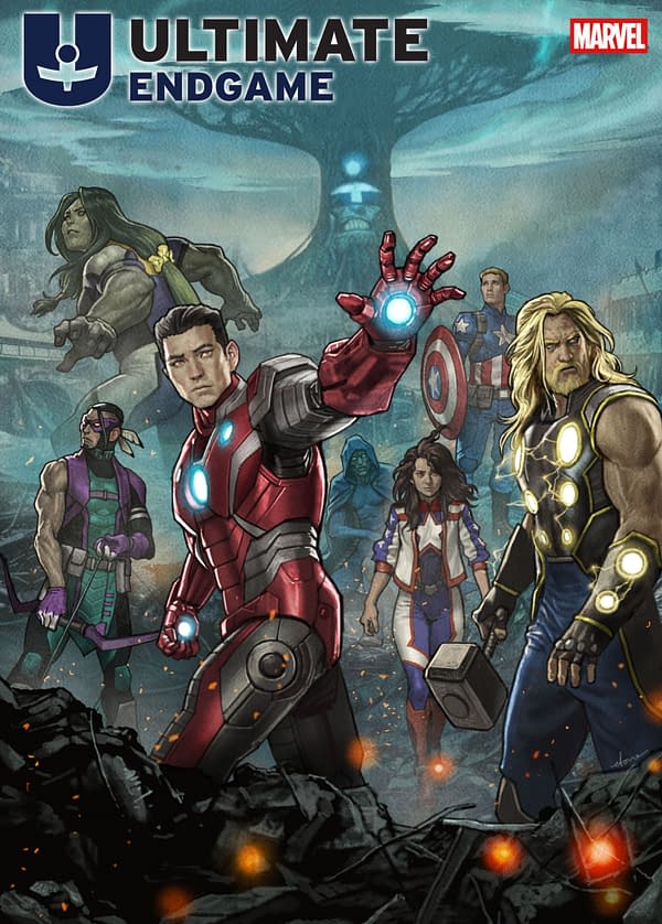 Cover image for ULTIMATE ENDGAME #5 STONEHOUSE HOMAGE VARIANT