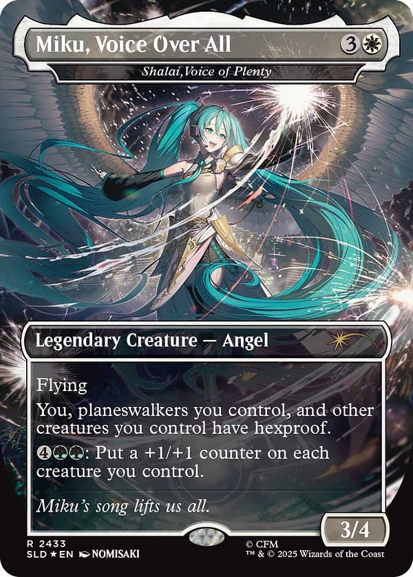Hatsune Miku Joins Magic: The Gathering For The Next Secret Lair