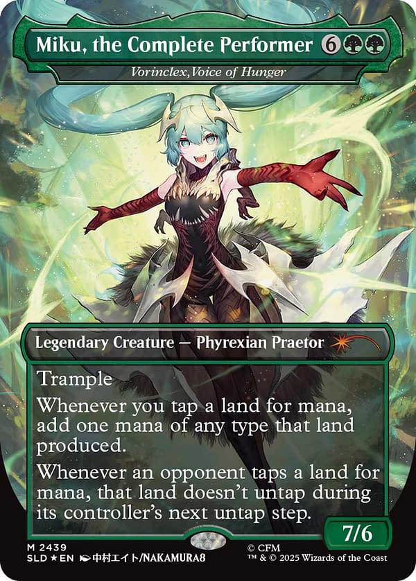 Hatsune Miku Joins Magic: The Gathering For The Next Secret Lair