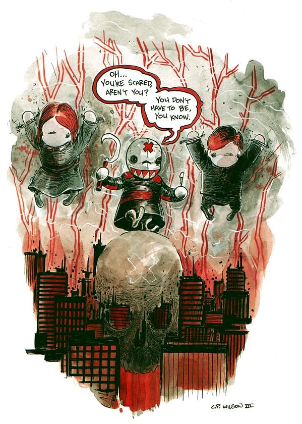 Skottie Young's Lost Vegas Variant Takes A Rather Disturbing Turn&#8230;