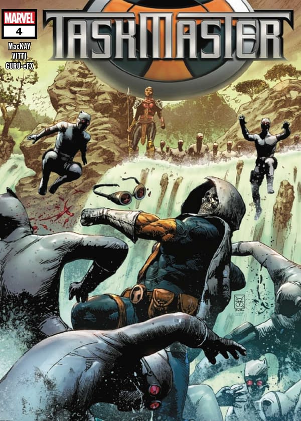 Taskmaster #4 Cover. Credit: Marvel Comics