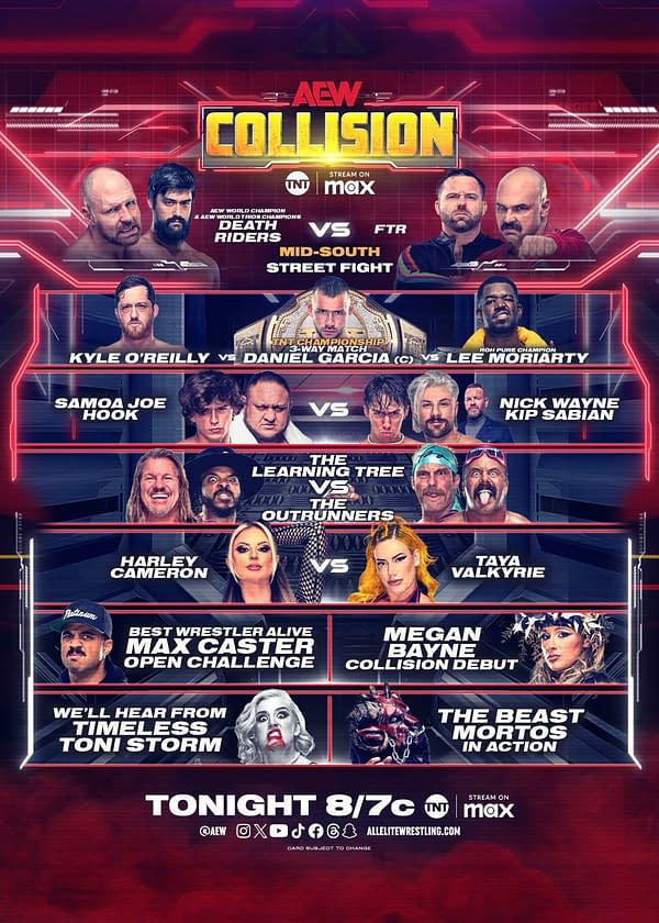 AEW Collision graphic