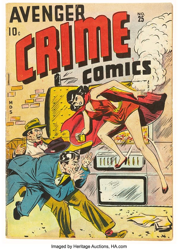 Avenger Crime Comics #25 (Pioneer Publications of London, Ontario 1948)