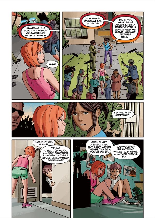 Interior preview page from Scoop Vol. 4 TP