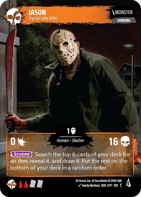 Friday the 13th's Jason Voorhees Announced For Hellbreak TCG