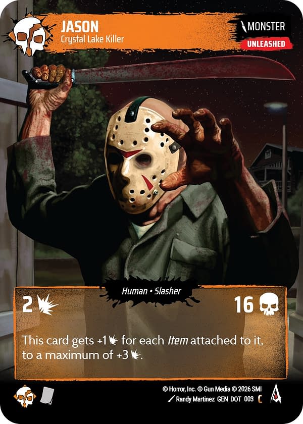 Friday the 13th's Jason Voorhees Announced For Hellbreak TCG