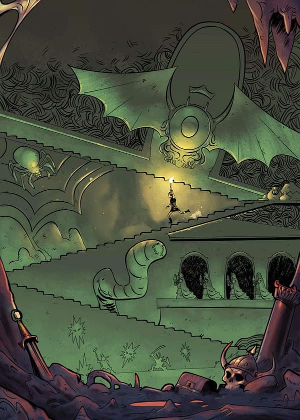 Patrick Kindlon's New OGN Run The Dungeon, RPG and Soundtrack Included