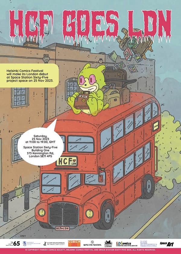 Things To Do In London In November 2023 If You Like Comics