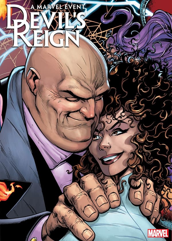 Cover image for DEVIL'S REIGN 4 BAGLEY CONNECTING VARIANT