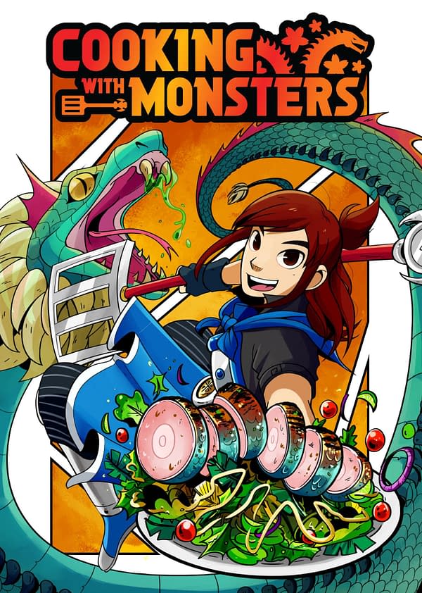 Cooking With Monsters by Jordan Alsaqa & Vivian Truong from IDW