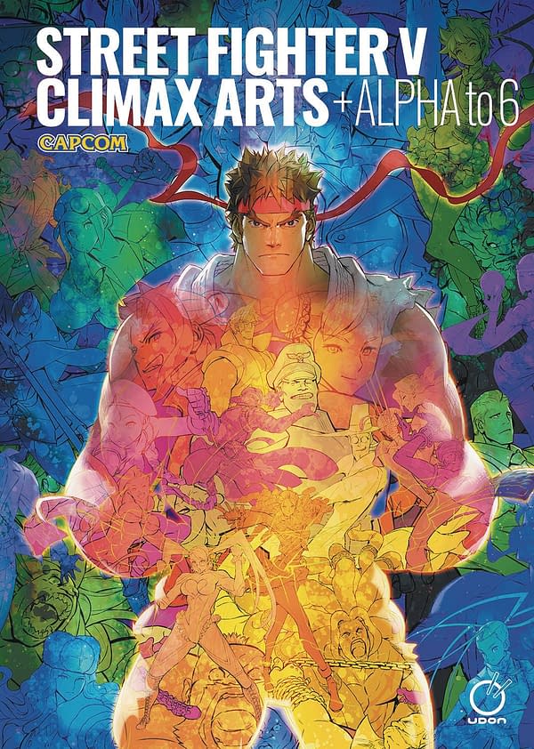 Cover image for STREET FIGHTER V CLIMAX ARTS ALPHA TO 6 HC