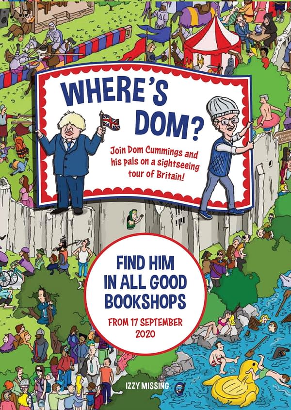 Where's Dom? - Dominic Cummings Parody of Where's Wally. Credit: Welbeck