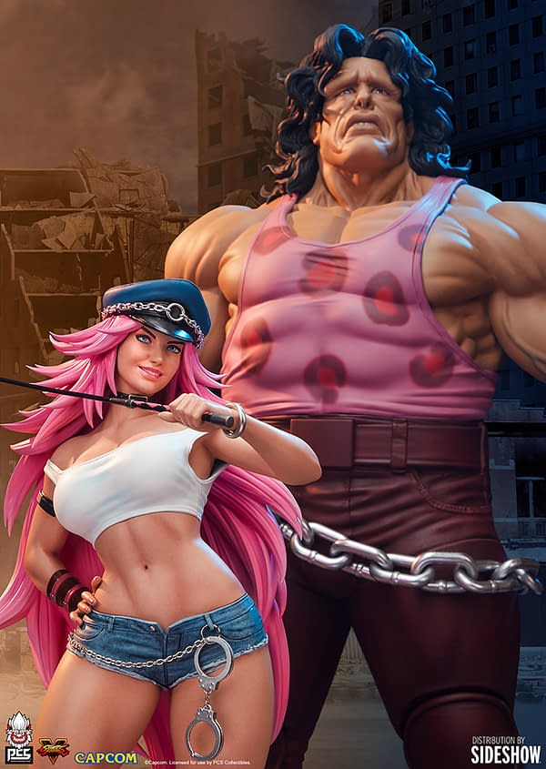 Street Fighter Hugo and Poison Statue Arrive from PCS Collectibles