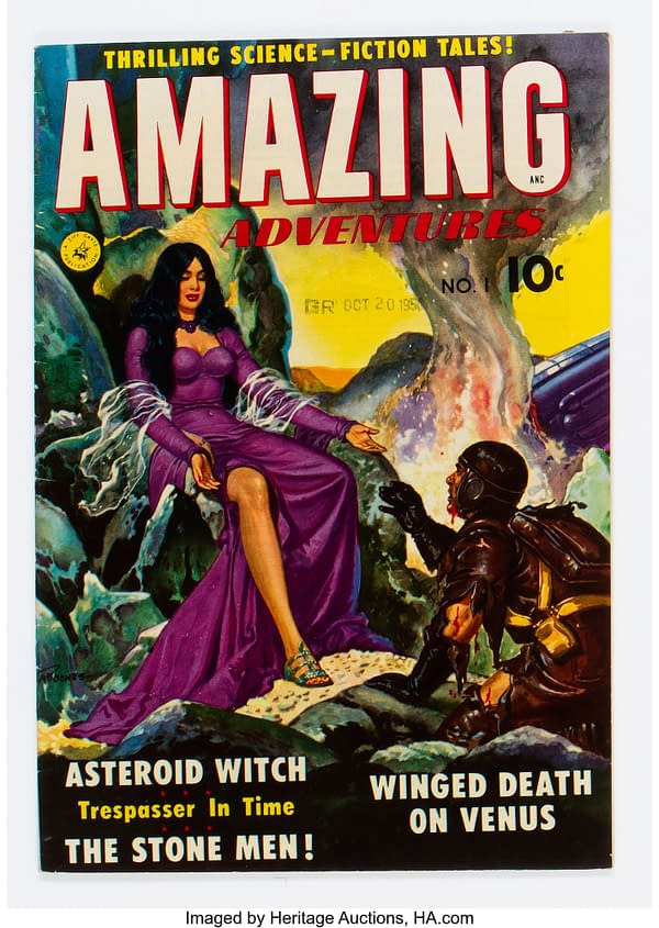 Amazing Adventures #1 (Ziff-Davis, 1950)