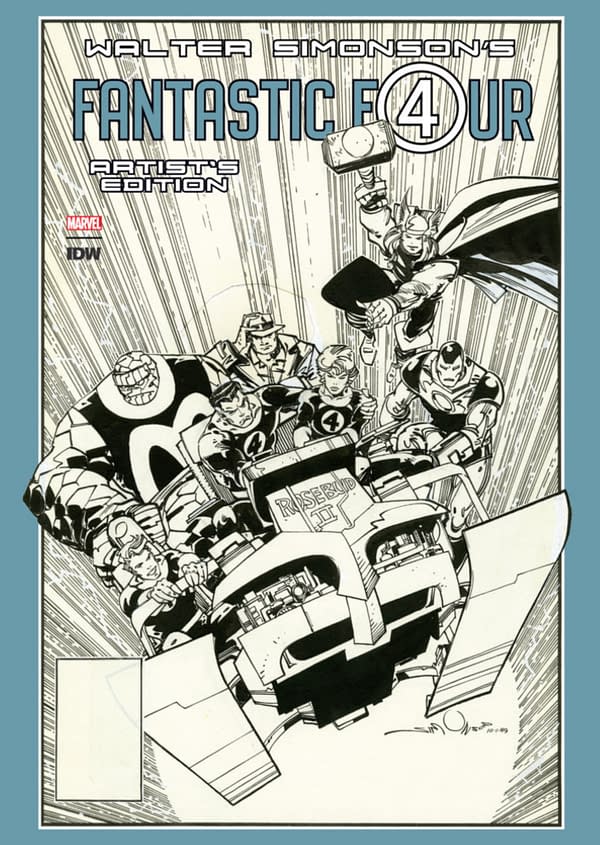 IDW To Publish Walter Simonson's Fantastic Four Artist's Edition