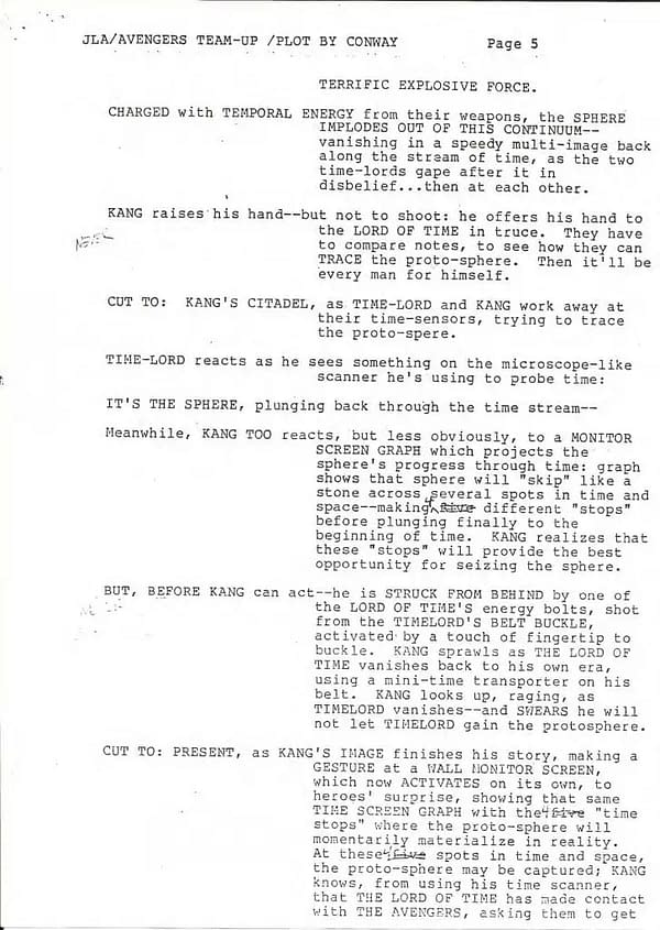 "The Plot Need Not Be The Best Possible"  Grant Morrison