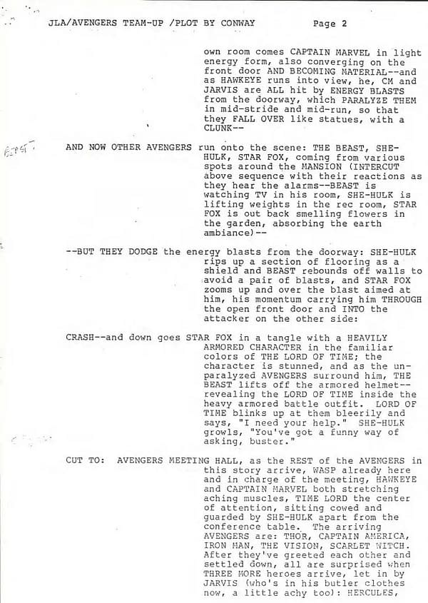 "The Plot Need Not Be The Best Possible"  Grant Morrison