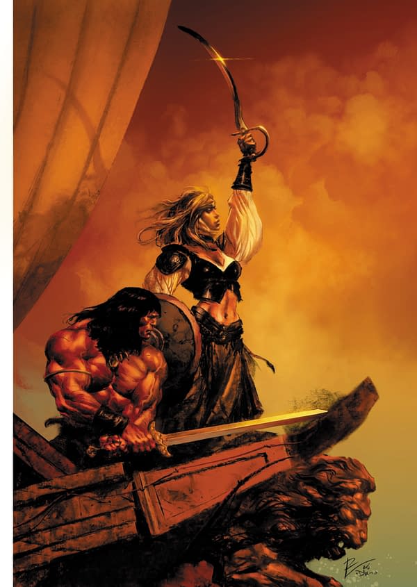 Cover image for Conan the Barbarian #33