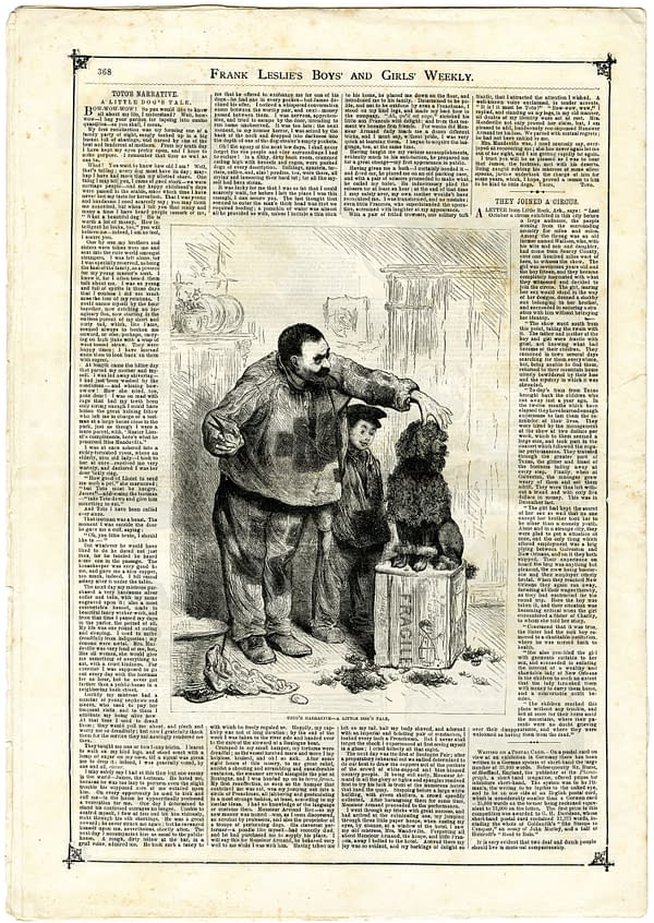 Frank Leslie's Boys and Girls Weekly #795, Jan 14, 1882, featuring Toto.