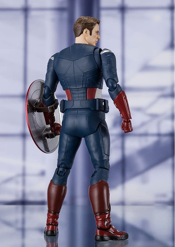 Avengers Endgame 2012 Captain America figure from S.H. Figuarts