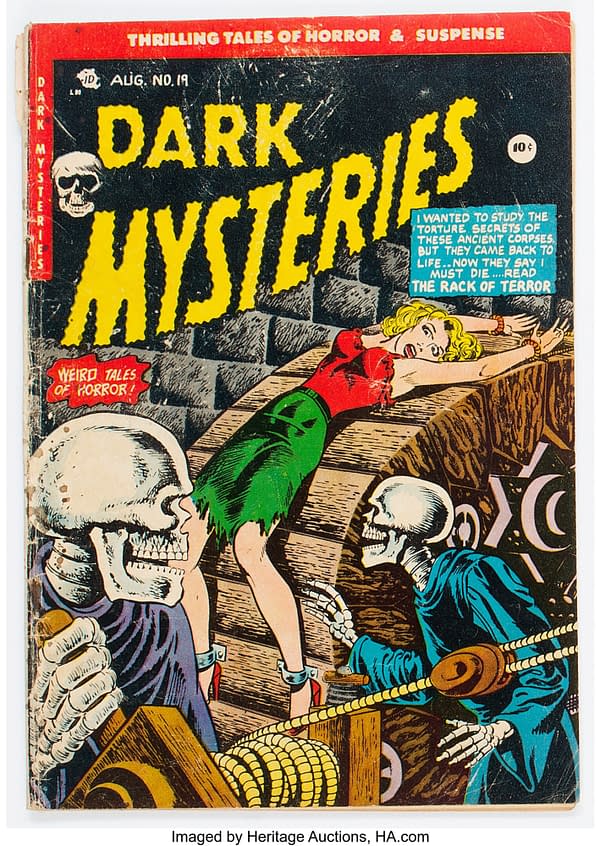 Dark Mysteries #19 (Master Publications, 1954)