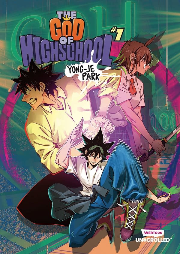 Yonje Park's The God Of High School Vol 1 Cover