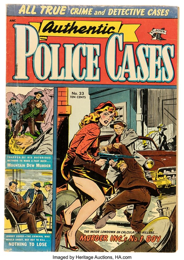 Authentic Police Cases #33 (St. John, 1954)