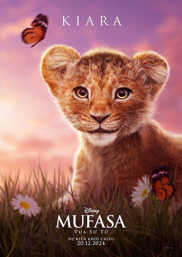 Mufasa: The Lion King - 8 New International Character Posters