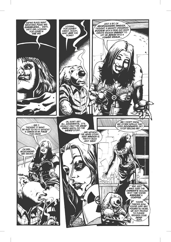 NEW* INTO THE PIT GRAPHIC NOVEL PREVIEW PAGES 