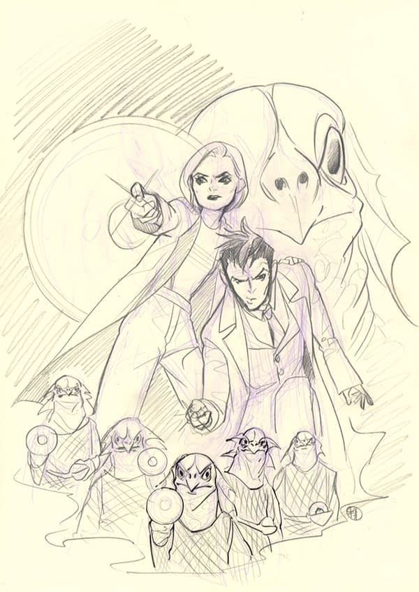 Peach Momoko Virgin Sketch Variant FOC Cover Added To Doctor Who #1