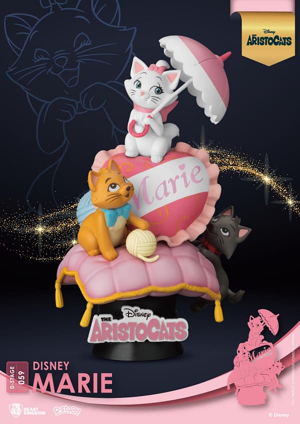The Aristocats Get Playful in New Disney Beast Kingdom Statue