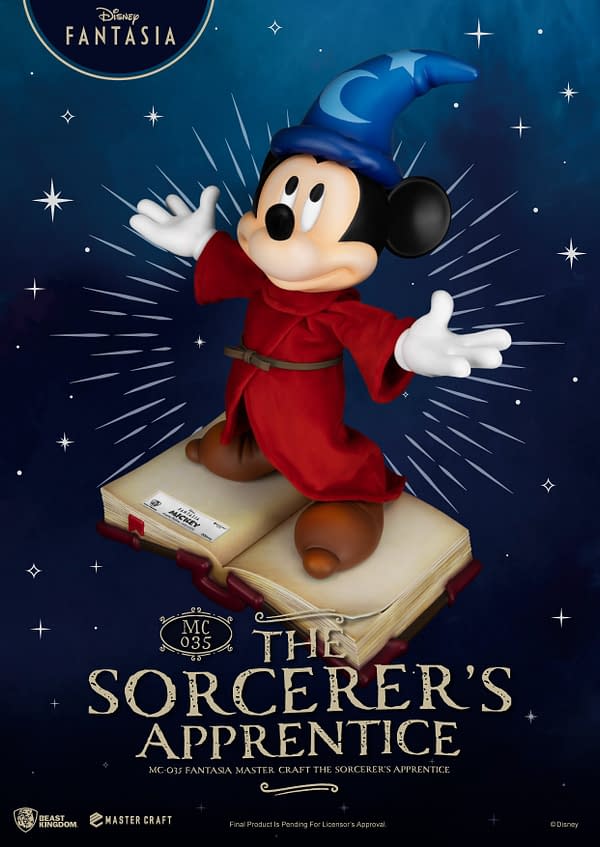 Mickey Mouse Is the Sorcerers Apprentice With Beast Kingdom