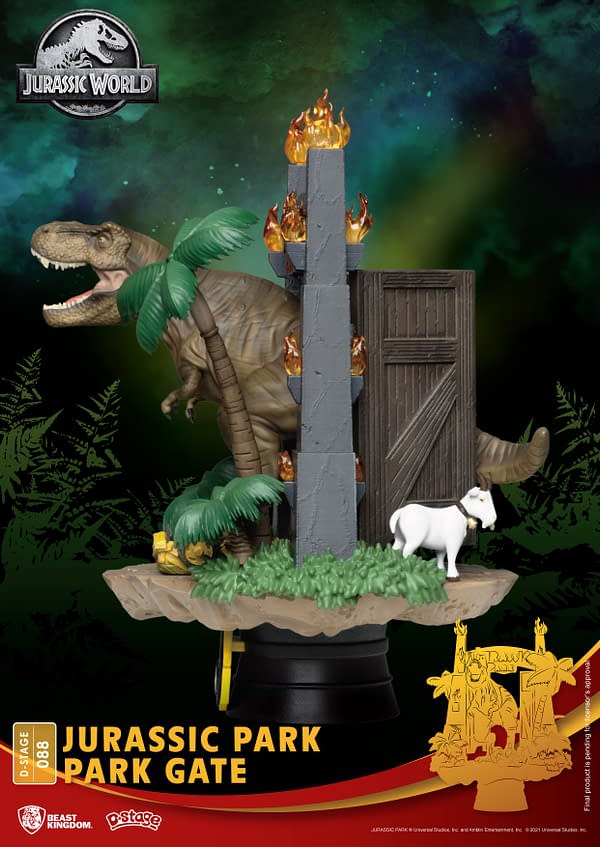 Jurassic Park Gets a New Prehistoric Statue From Beast Kingdom