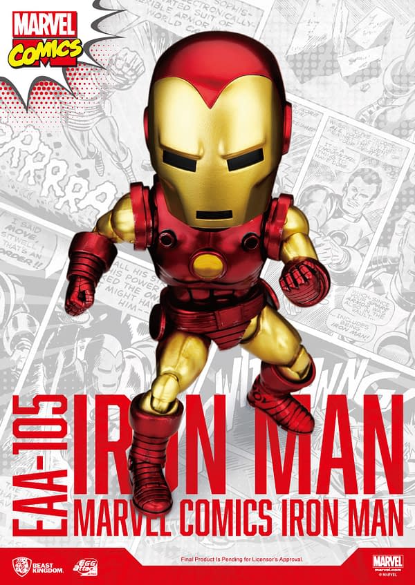 Iron Man Recieves A Classic Makeover With Beast Kingdom EAA Figure