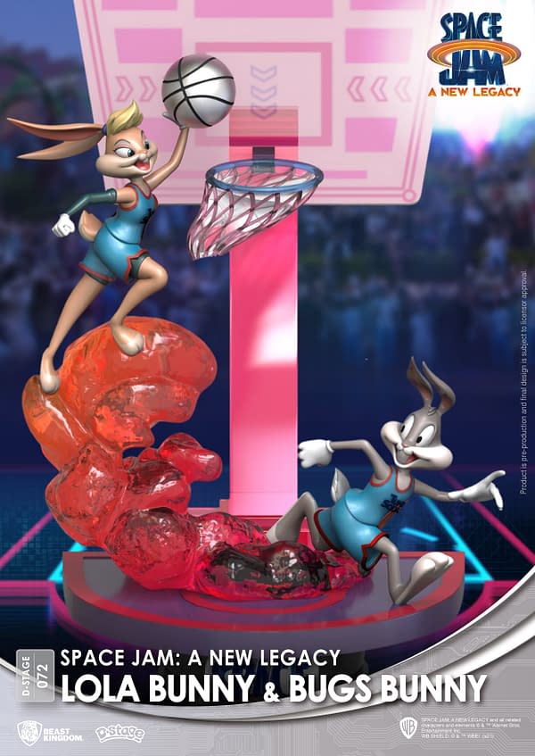 Beast Kingdom Hits the Court With Space Jam: A New Legacy Statues