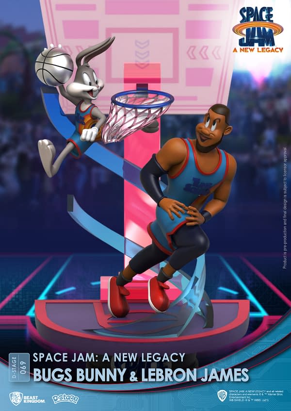 Beast Kingdom Hits the Court With Space Jam: A New Legacy Statues
