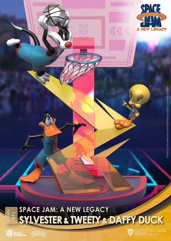 Beast Kingdom Hits the Court With Space Jam: A New Legacy Statues
