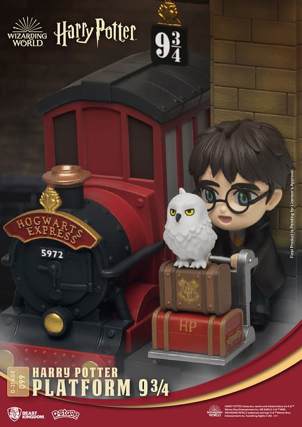 Harry Potter Gets New D-Stage Statues From Beast Kingdom