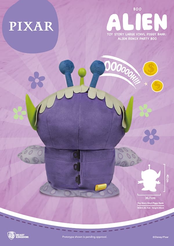 Toy Story Three-Eyed Alien Play Dress Up with Beast Kingdom