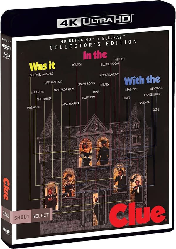 Review: Clue - 4K Ultra HD Collector's Edition + Blu-Ray