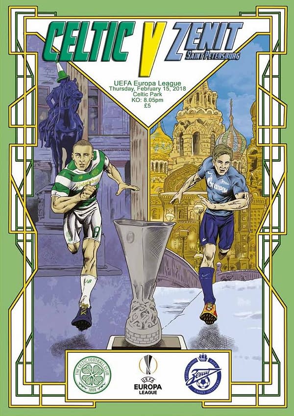 Celtic FC Play Zenit St Petersburg Tonight &#8211; With a Rather Familiar Programme Cover&#8230;