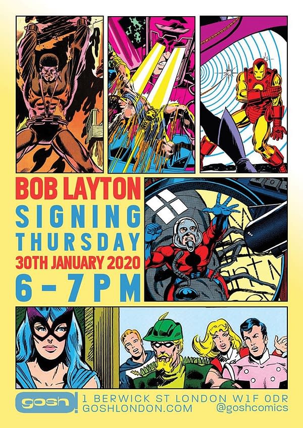 Things To Do In London... If You Like Comics - January 2020
