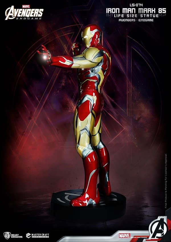 Life Size Iron Man Mark 85 Statue from Beast Kingdom